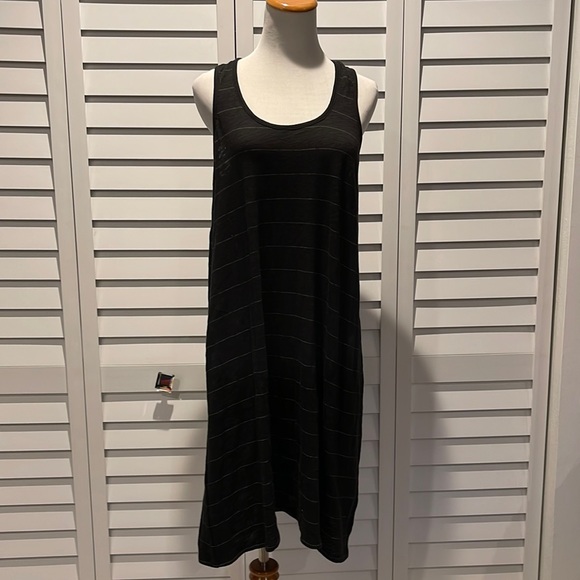 ATM NWOT Stripes Dress with Pockets - Picture 2 of 6